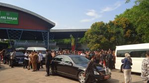 Pengamanan Presiden RI ke Pasar Talang Banjar Diperketat, Tukang Ojek Keluhkan Omset Berkurang