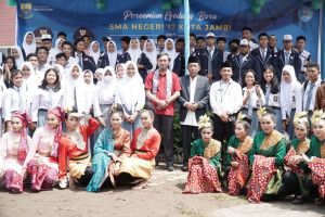 Resmikan Gedung Baru SMA 12 Kota Jambi, Ini Harapan Wakil Gubernur Jambi