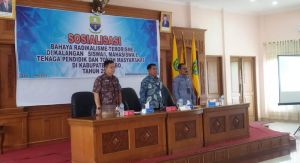 Kesbangpol Gelar Sosialisasi Bahaya Radikalisme dan Terorisme Kepada Kalangan Mahasiswa di Bungo 