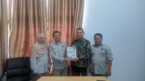 Bawaslu Batanghari Sampaikan Laporan Keterbukaan Informasi  ke KI Jambi