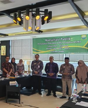 DLH Provinsi Jambi Bahas Kajian Sistematis Pembangunan Berkelanjutan 