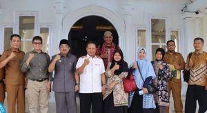 Bupati Tanjab Barat Terima Kunjungan Audiensi Tim Universitas Jambi