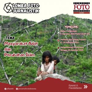 PFI Jambi Gelar Lomba Foto Jurnalistik, Ini Syaratnya