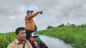 SDA PUPR Provinsi Jambi Takjub Lihat Luasan Danau Arang-arang yang Diperjuangkan Abun Yani 