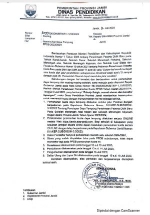 Kabar Gembira: Pendaftaran PPDB Gelombang II Tahun Ajaran 2023/2024  Dibuka