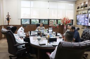 Jelang Rakernas, Pengurus APDESI Sambangi Kapolda Jambi