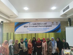 Forhati Jambi Hadir di Forum Edukasi dan Diskusi Perempuaan yang Digagas KI Pusat