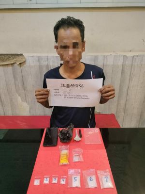 Pengguna Sabu di Jambi Ditangkap, Tim Temukan 7 Paket Narkotika Saat Pengeledahan