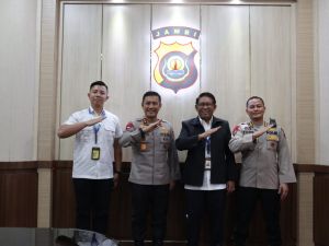 Terima Ancaman dan Somasi PT. Angkasa Pura II Temui Kapolda Jambi