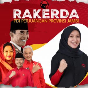 Besok DPD PDI Perjuangan Gelar Rakerda,  Merahkan Jambi