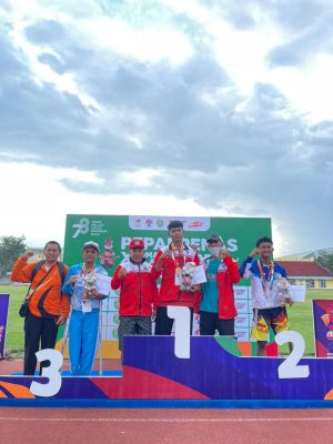 Hari Perdana Bertanding, Atlet Paralympic Sabet 1 Medali Untuk Jambi di Peparpenas Palembang