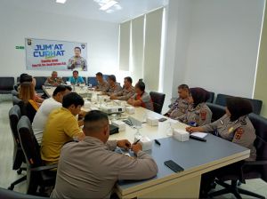 Jalankan Program Jum'at Curhat, Polda Jambi Sambangi Kantor Pertamina