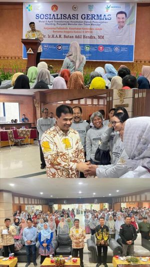 Sukses Germas !  SAH Gencarkan Enam Pilar Transformasi Sistem Kesehatan di Jambi