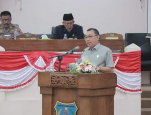 Rapat Paripurna Penyampaian Pemandangan Umum Oleh Anggota DPRD Berjalan Lancar