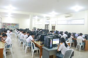 Ikut UKBI Serentak, Pelajar Kota Jambi Giatkan UKBI Adaptif Merdeka