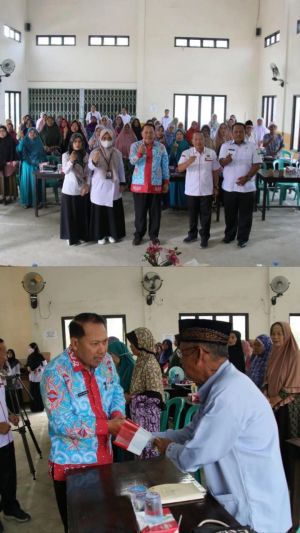 Perdana, Kaper BKKBN Jambi Sapa Siswa Sekolah Lansia