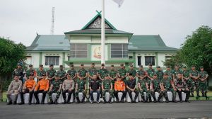 Kapolda Jambi Ikuti Apel Gelar Pasukan Dalam Rangka Penanganan Karhutla