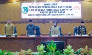 DPRD Tanjab Barat Jadi Tuan Rumah Sosialisasi Program Pengendalian Gratifikasi KPK RI