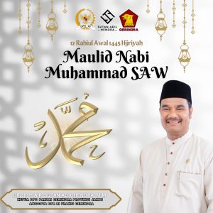 Refleksi SAH di Hari Maulid, Meneladani Kehidupan Nabi Muhammad SAW