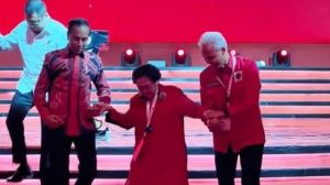 Tunjukkan Keakraban Saat Rakernas, Dukungan Jokowi Ke Ganjar Mengerucut