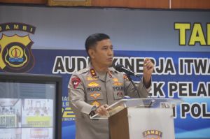 Pimpin Taklimat Audit Kinerja Itwasda, Ini Pesan Kapolda Jambi