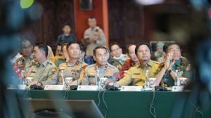 Kapolda Jambi Ikuti Rakorsus Peningkatan Penanggulangan Karhutla