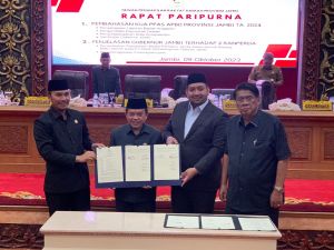 KUA PPAS APBD TA 2024 Provinsi Jambi Disetujui