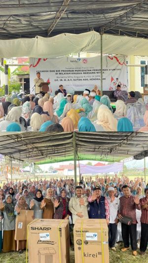 Kunjungi Siulak Mukai, SAH Sukses Lakukan Pengendalian Stunting Provinsi Jambi
