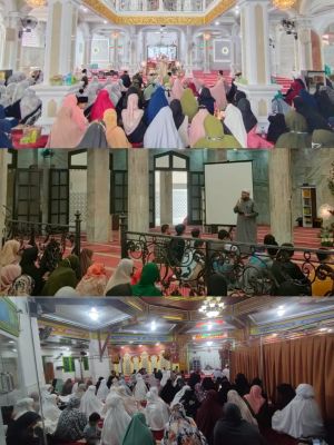 Nasihat Ustadz Fakhrurrazi Anshar di Majelis Ibu dan Ayah Jambi bikin peserta menangis