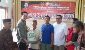 Giliran Tanjabtim Ihsan Yunus Gelontorkan Bantuan Pangan