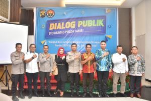 Cegah Hoax Jelang Pemilu, Polda Jambi Dialog Bersama Mahasiswa