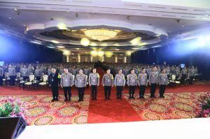 Matangkan Pengaman Jelang Pesta Demokrasi, Kapolda Jambi Ikuti Apel Kasatwil