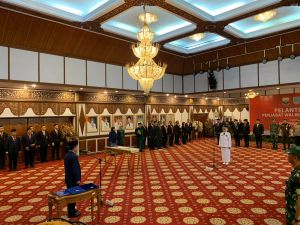 Dilantik Al Haris, Sri Purwaningsih Resmi Jabat Pj Walikota Jambi