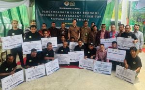 Ihsan Yunus Gelontorkan Rp545 Juta untuk Pelestarian Lingkungan