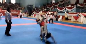 Wow, Tendangan Bima SDN 47 Gemparkan Kejuaraan Taekwondo Championship II Jambi 