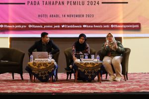 Bawaslu Undang Organisasi Perempuan Sosialisasi  Pengawasan Partisipatif