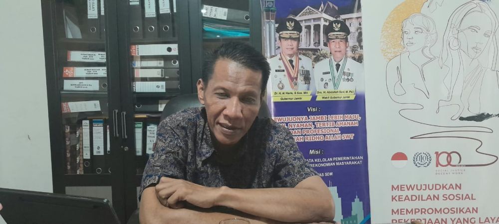 Kepala Bidang Pengawasan Disnakertrans Provinsi Jambi Dodi Haryanto. 