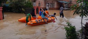 Dilanda Hujan, Perumahan Namura Jambi Terendam Banjir