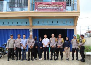 Patroli Dialogis, Polresta Jambi Cek Gudang Logistik KPU