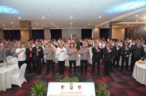 Buka Rakernis Fungsi Reskrim, Kapolda Jambi Ingatkan Tim di Gakkumdu Bekerja Profesional