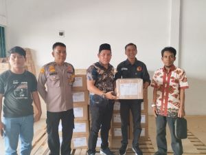 Bawaslu Cek Logistik di Batanghari, Baru Surat Suara Presiden Yang Sampai