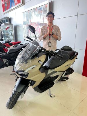 Semakin Tangguh, New Honda ADV160 dengan Warna Baru Telah Hadir di Jambi