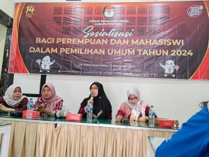 Hadir di Sosialisasi KPU Tebo, KI Jambi: Perempuan Ikut Menentukan Kualitas Pemimpin yang Terpilih