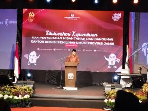 Gelar Silaturahmi Kepemiluan, KPU Jambi Ingin Semua Elemen Jaga Pelaksanaan Pemilu