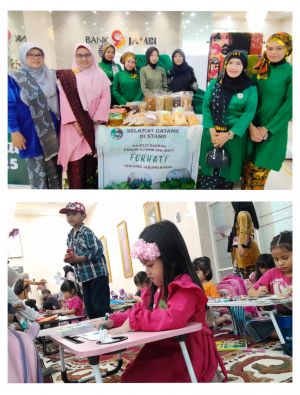 Gebyar Forhati Jambi Hari Ini, Dari Lomba Mewarnai, Bazar UMKM Hingga Talkshow Perempuan