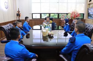 Kapolda Jambi Terima Kunjungan Silaturahmi Perwakilan Siswa SMA Taruna Nusantara Magelang