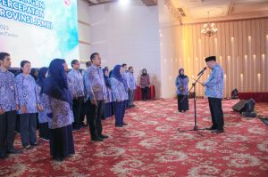 Kukuhkan Pengurus IPeKB, Ini Pesan Kepala Perwakilan BKKBN Provinsi Jambi