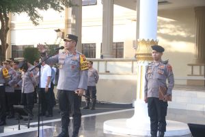 Pimpin Apel Perdana di Tahun 2024, Kapolda Jambi Ingatkan Personil untuk Terus Bantu Masyarakat