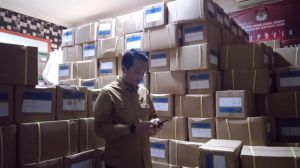 KPU Batanghari Terima 911 Boks Surat Suara DPRD Kabupaten/Kota hingga Provinsi
