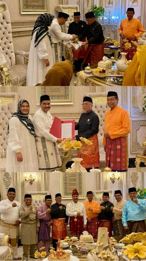 Berjasa Untuk Daerah, SAH Dianugrahkan Gelar Bandar Mulio Utamo oleh LAM Jambi